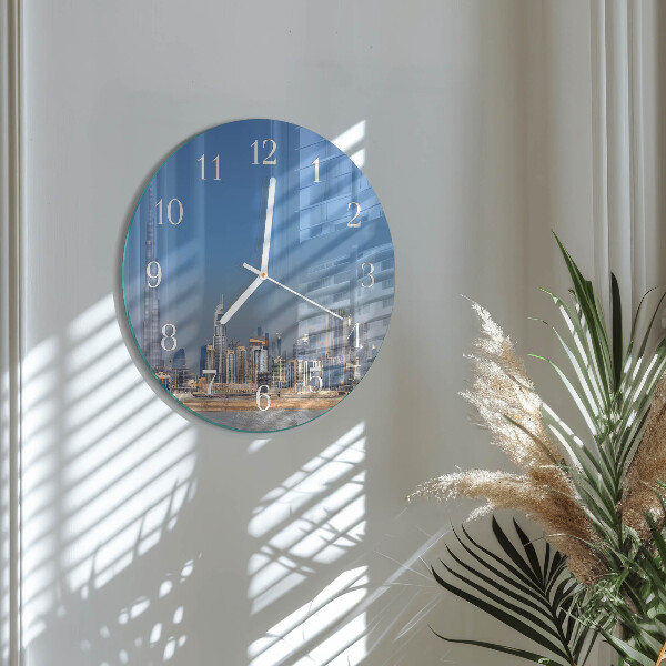 Orologio rotondo Dubai Horizon