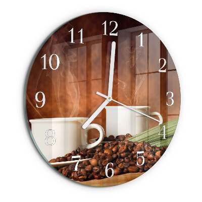 Orologio rotondo Tazze da caffè