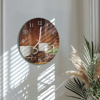 Orologio rotondo Tazze da caffè