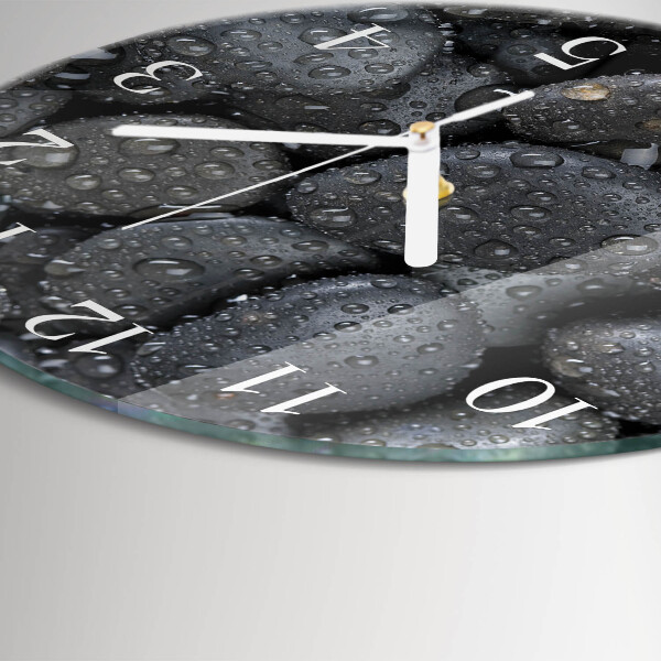 Orologio rotondo Pietre Acqua