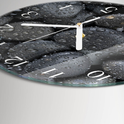Orologio rotondo Pietre Acqua