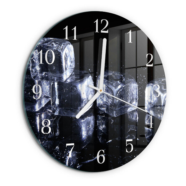 Orologio rotondo cubetti di ghiaccio