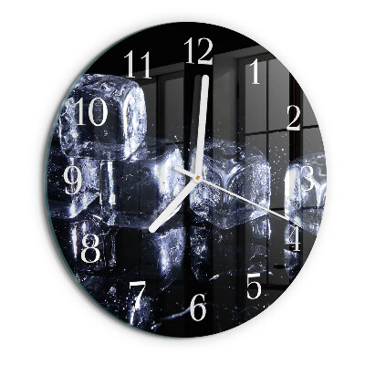 Orologio rotondo cubetti di ghiaccio