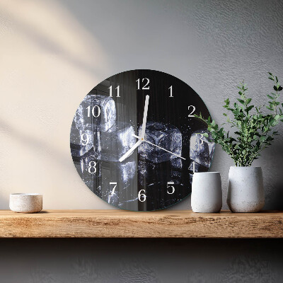 Orologio rotondo cubetti di ghiaccio