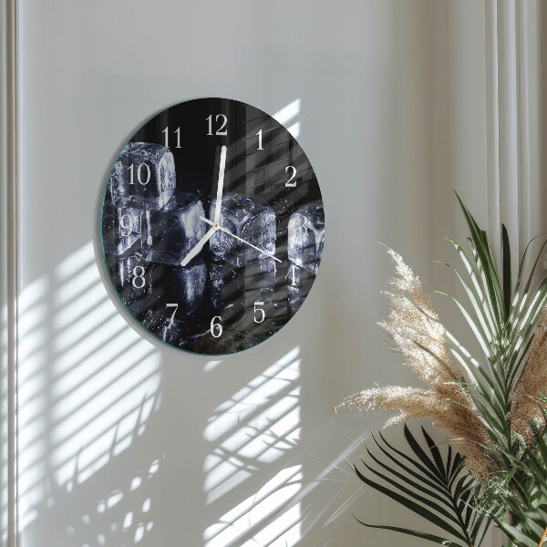 Orologio rotondo cubetti di ghiaccio