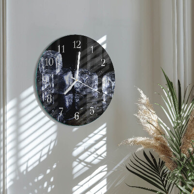 Orologio rotondo cubetti di ghiaccio