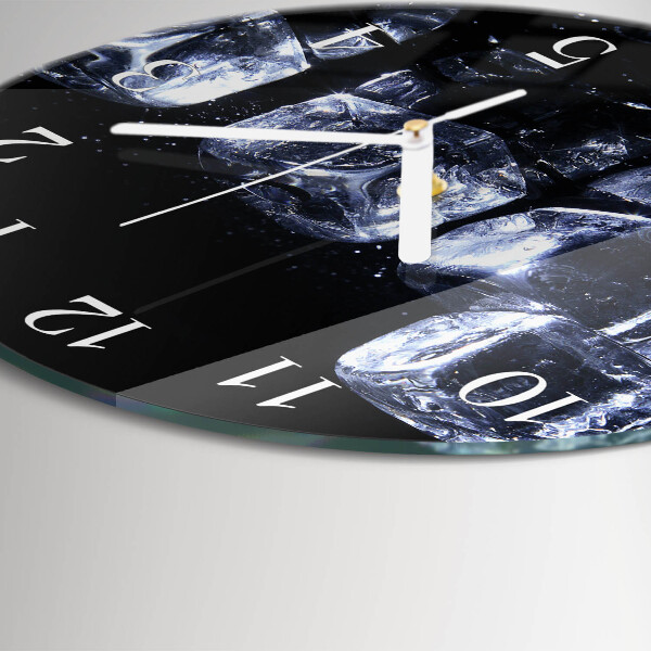 Orologio rotondo cubetti di ghiaccio