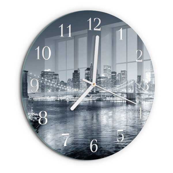 Orologio rotondo Notte dell'orizzonte