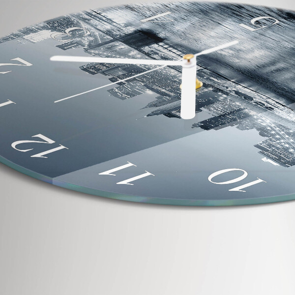 Orologio rotondo Notte dell'orizzonte