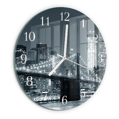 Orologio rotondo Ponte orizzontale