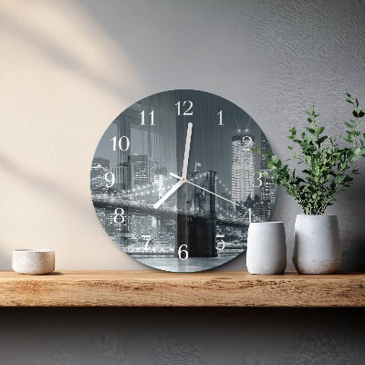 Orologio rotondo Ponte orizzontale