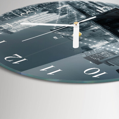 Orologio rotondo Ponte orizzontale
