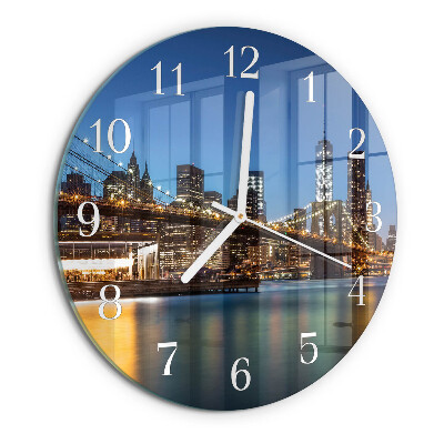 Orologio rotondo Ponte orizzontale