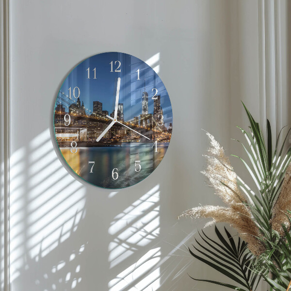 Orologio rotondo Ponte orizzontale