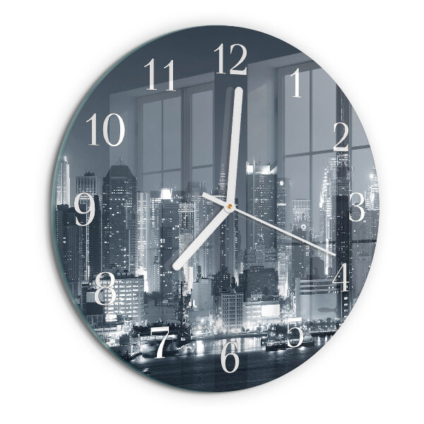 Orologio rotondo Notte dell'orizzonte