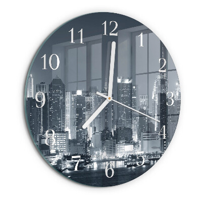 Orologio rotondo Notte dell'orizzonte