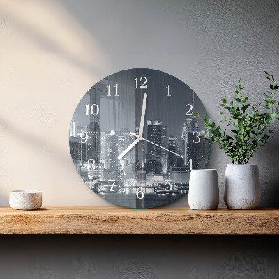 Orologio rotondo Notte dell'orizzonte