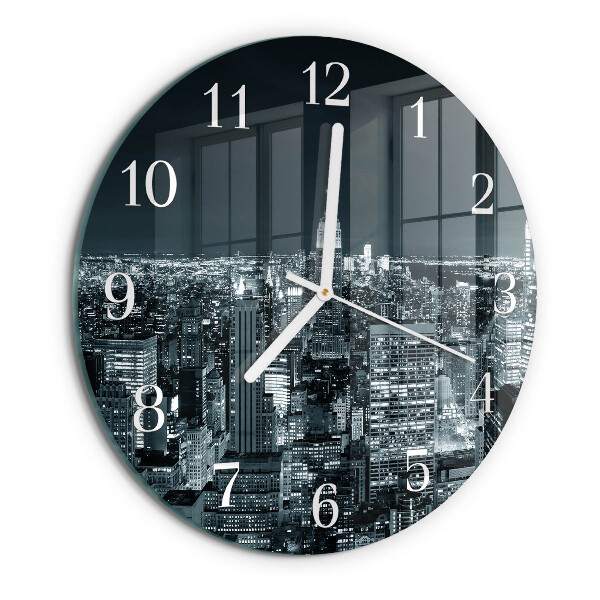 Orologio rotondo Notte dell'orizzonte