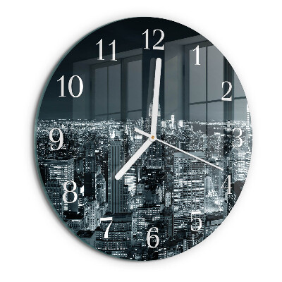 Orologio rotondo Notte dell'orizzonte