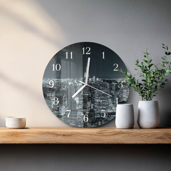 Orologio rotondo Notte dell'orizzonte