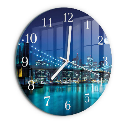 Orologio rotondo Notte dell'orizzonte
