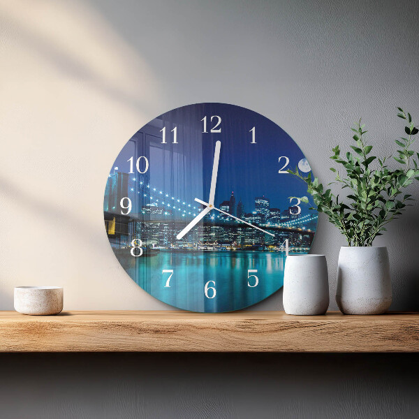 Orologio rotondo Notte dell'orizzonte