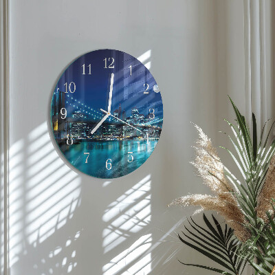 Orologio rotondo Notte dell'orizzonte