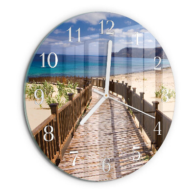 Orologio rotondo Spiaggia Mare