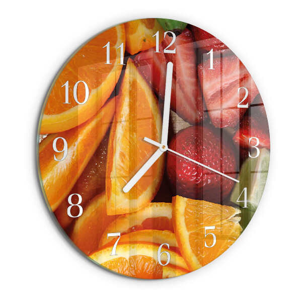 Orologio rotondo Frutta