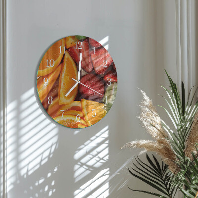 Orologio rotondo Frutta