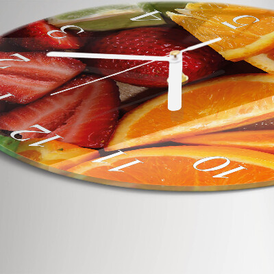 Orologio rotondo Frutta