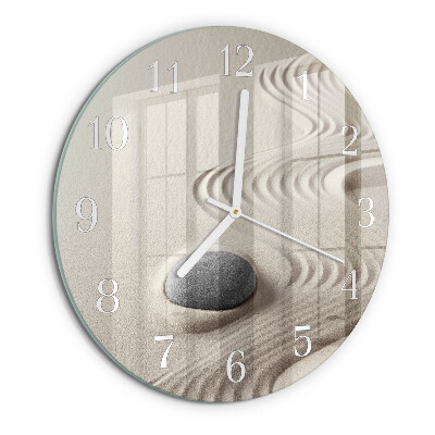 Orologio rotondo Sabbia di pietra