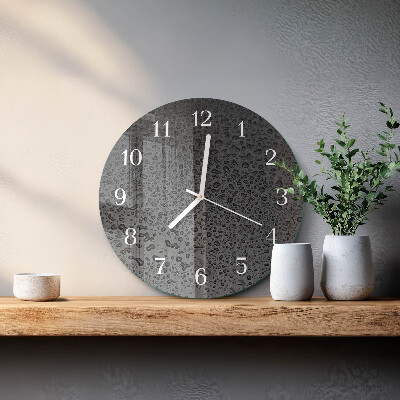 Orologio rotondo Gocce d'acqua