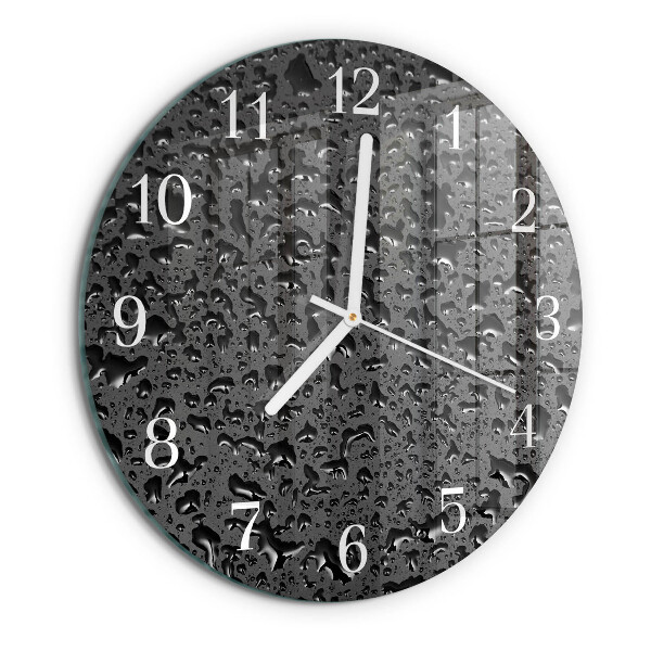 Orologio rotondo Gocce d'acqua
