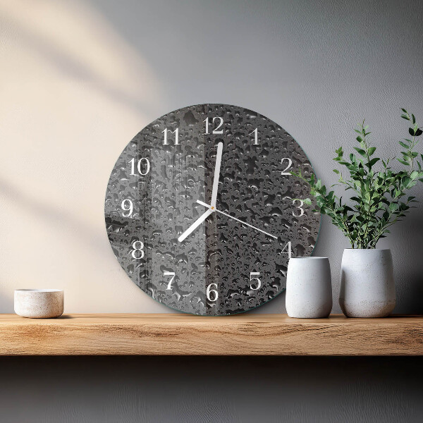 Orologio rotondo Gocce d'acqua