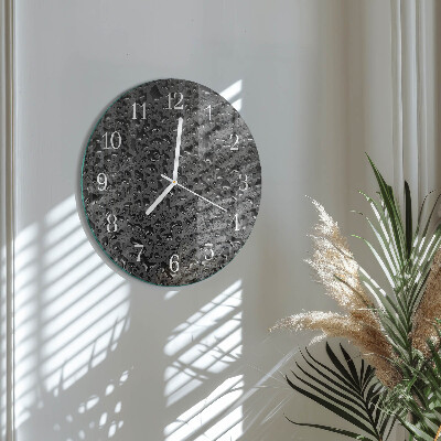 Orologio rotondo Gocce d'acqua