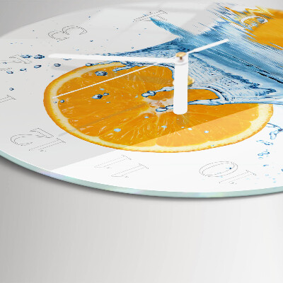 Orologio rotondo Acqua d'arancia