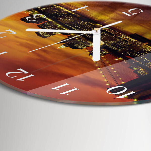 Orologio rotondo Ponte orizzontale