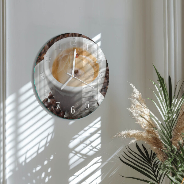 Orologio rotondo Tazza di caffè