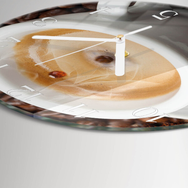 Orologio rotondo Tazza di caffè