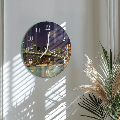 Orologio rotondo Ponte orizzontale