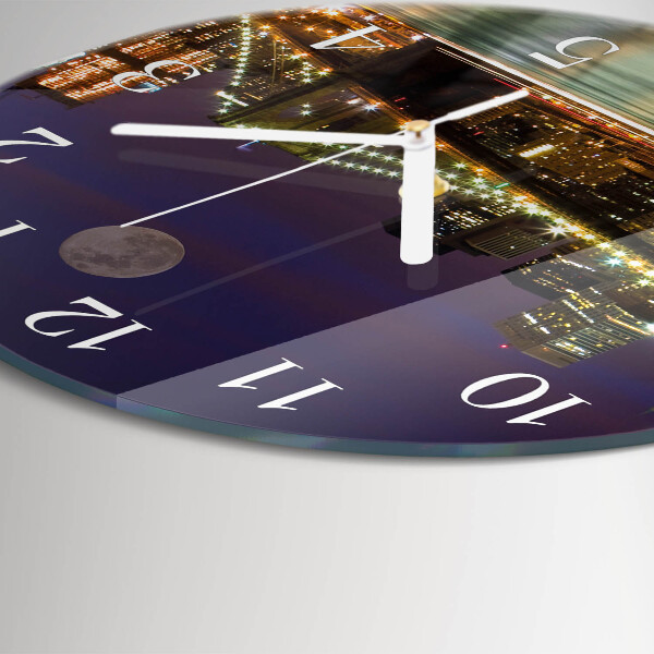 Orologio rotondo Ponte orizzontale
