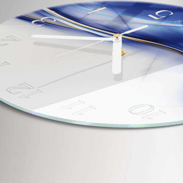 Orologio rotondo Linee astratte