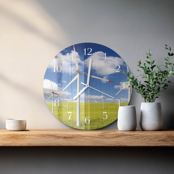 Orologio rotondo Parco eolico