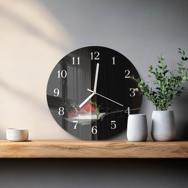 Orologio rotondo Fragola