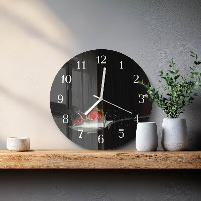 Orologio rotondo Fragola