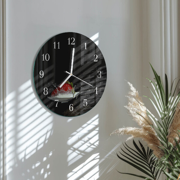 Orologio rotondo Fragola