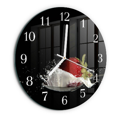 Orologio rotondo Fragola