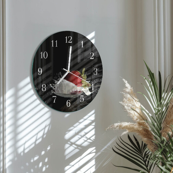 Orologio rotondo Fragola