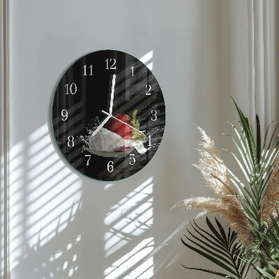 Orologio rotondo Fragola